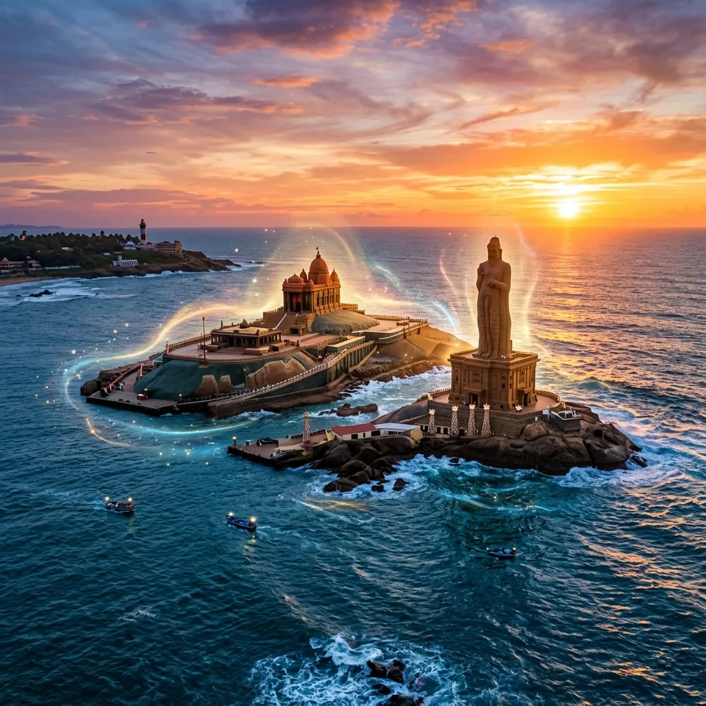Famous Kanyakumari Landmark